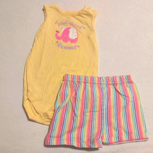 Garanimals Other - Elephant Striped Set